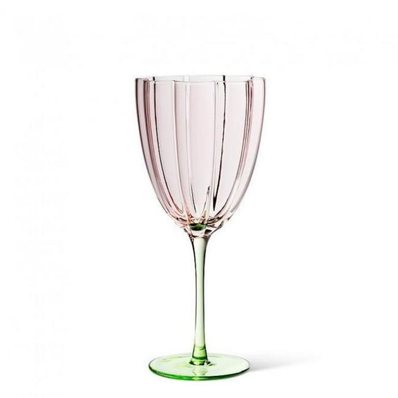 MDR Trading Inc. Flower Look Stemmed Wine Glass