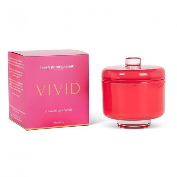 MDR Trading Inc. AB-16-ASV-JAR-PO_Q01 Fresh Pomegranate In Pedestal Candle
