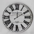 thumbnail image 1 of MDR Trading Inc. FP-MIN-383 Grand Hotel Paris With Roman Numerals Wall Clock, 1 of 1