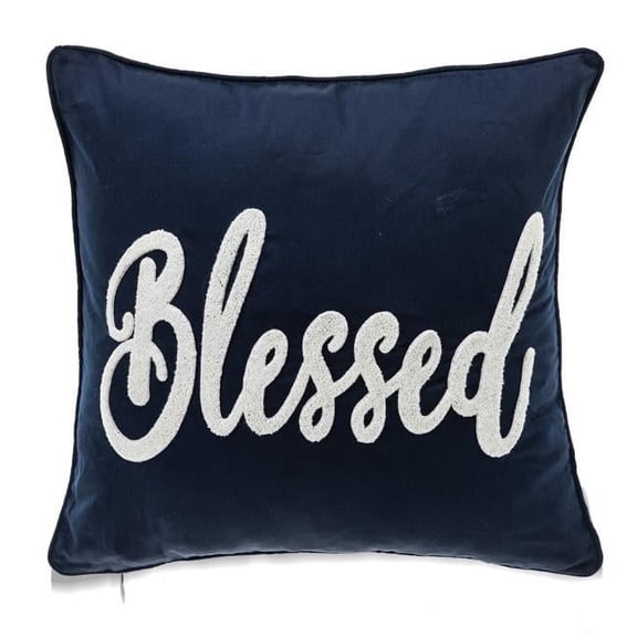 MDR Trading Inc. HU-CG2020JSBDOP Blessed With Polyester Insert Pillow