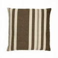 thumbnail image 1 of MDR Trading Inc. HU-MH2020JS07OP Dark Brown Stripewith Polyester Insert Pillow, 1 of 1