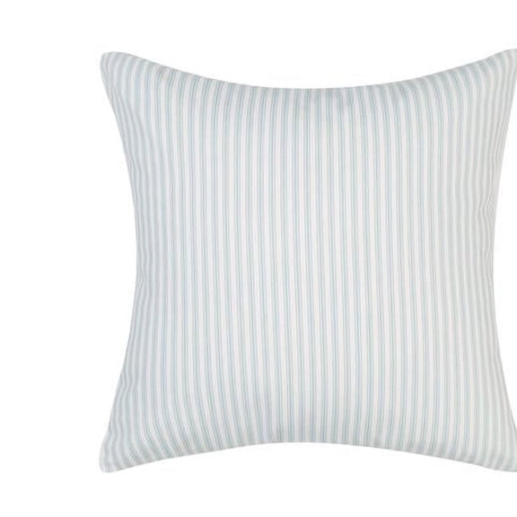MDR Trading Inc. HU-MP2222JS03BLOF Vintage Ticking Blue Stripes With Feather Down Insert Pillow