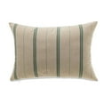 thumbnail image 1 of MDR Trading Inc. HU-MPFS1422JTBLXX French Stripe Blue On Beige Pillow Cover, 1 of 1
