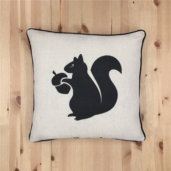 MDR Trading Inc. HU-SA1818TB08OP Squirrel Holding An Acorn Print With Polyester Insert Pillow