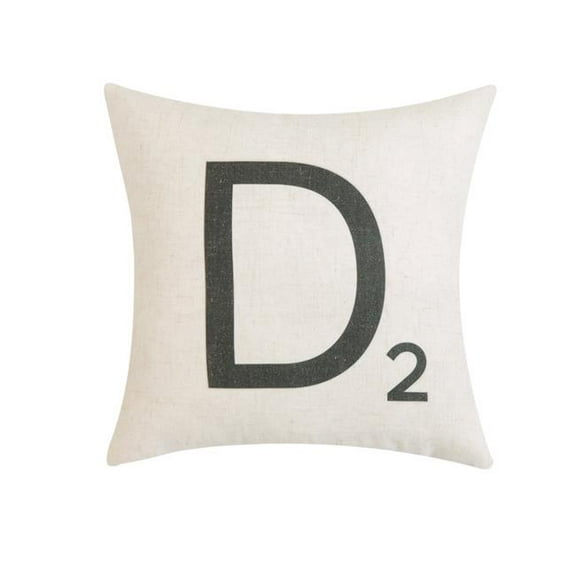 MDR Trading Inc. HU-SL1616ICD2XX Letter-D2 Pillow Cover