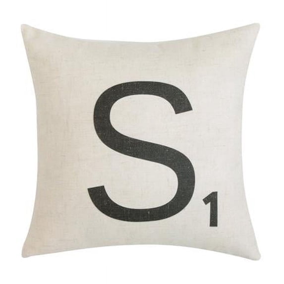 MDR Trading Inc. HU-SL1616ICS1XX Letter-S1 Pillow Cover