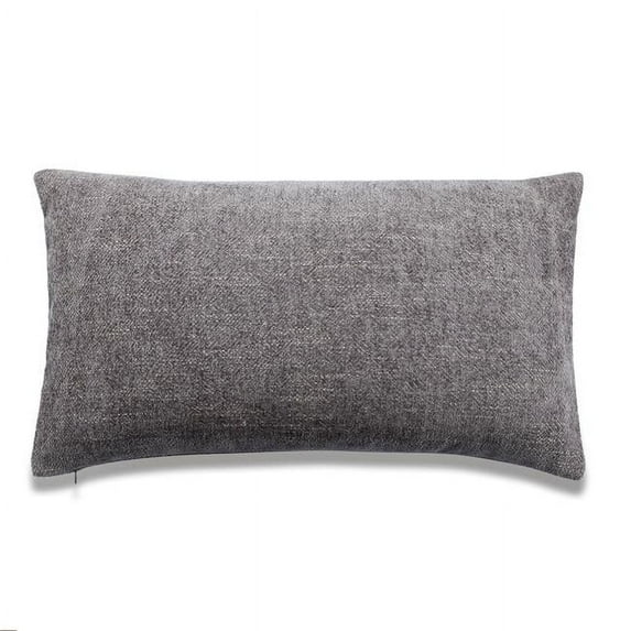 MDR Trading Inc. HU-SS1220EG01GYOP Gray Rectangular With Polyester Insert Pillow