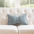 thumbnail image 1 of MDR Trading Inc. HU-SS1220EG03BLOP Blue Chenille With Belt And Polyester Insert Pillow, 1 of 1