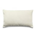 thumbnail image 1 of MDR Trading Inc. HU-SS1424EG01CROF Cream Lumbar With Feather Down Insert Pillow, 1 of 1