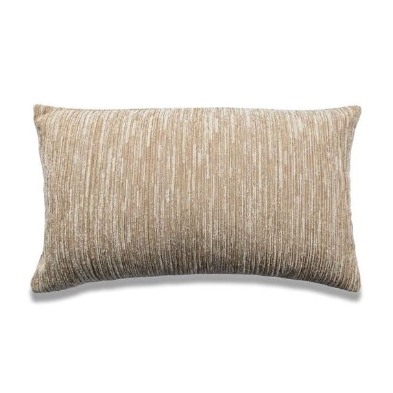 MDR Trading Inc. HU-SS1424EG02BWOP Melange Brown Lumbar With Polyester Insert Pillow
