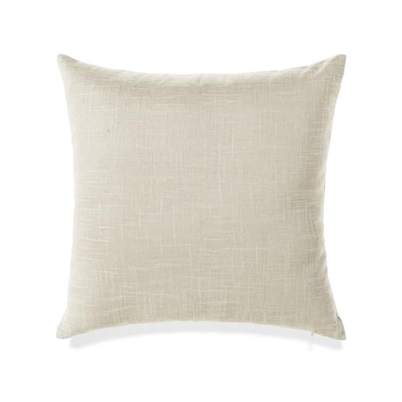 MDR Trading Inc. HU-SS2020JSBGOF 20 X 20 Inch Beige With Feather Down Insert Pillow