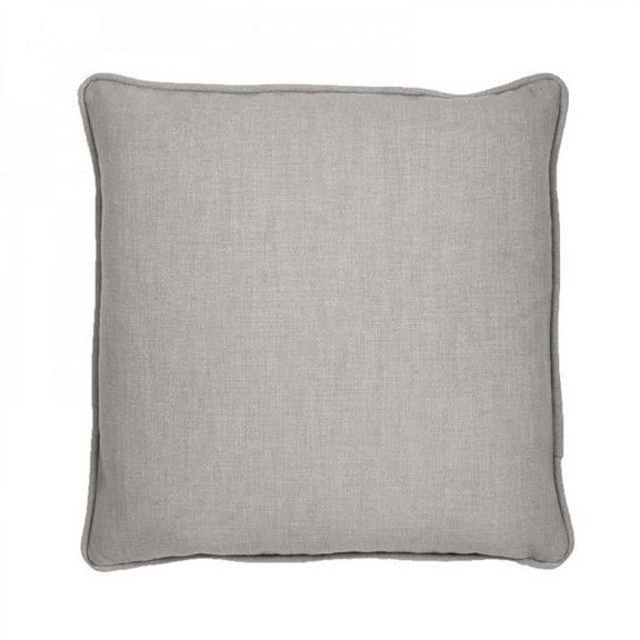 MDR Trading Inc. HU-SS2424JS01OF Light Gray 24X24 Inches With Feather Down Insert Pillow