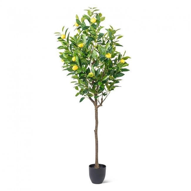 Lemon Trasing MDR Trading Inc. Large Lemon Tree Faux Plants And Trees - Walmart.com