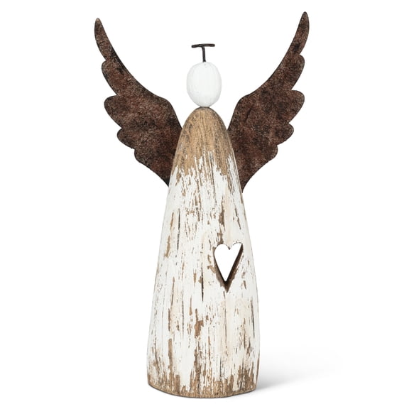 Abbott Collection Large Rustic Christmas Angel