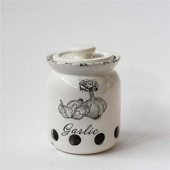 MDR Trading Inc. FP-WCJ-005_Q01 Lidded Garlic Canister