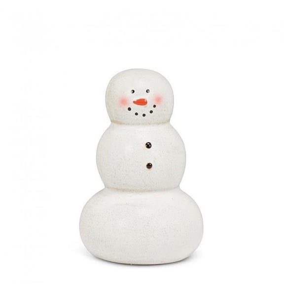MDR Trading Inc. AB-27-IVES-1654_Q01 Medium Happy Snowman Figurine