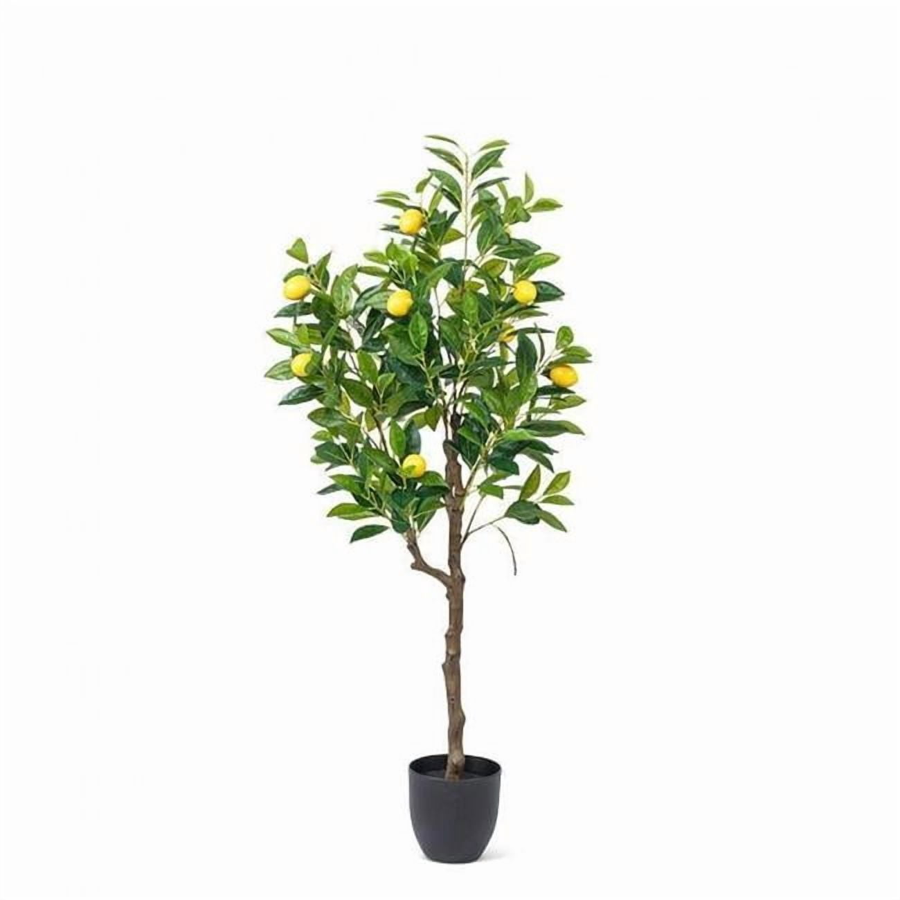 Lemon Trasing MDR Trading Inc. AB-27-VALENCIA-03-LEMON Medium Lemon Tree Faux Plants ...