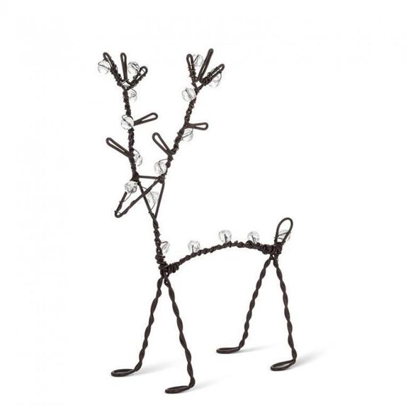 MDR Trading Inc. AB-54-PRANCER-760_Q01 Medium Twist Reindeer With Gems Figurine