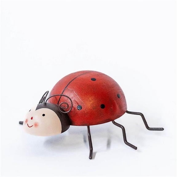 MDR Trading Inc. FP-HUS-434_Q01 Metal Ladybug Figurine