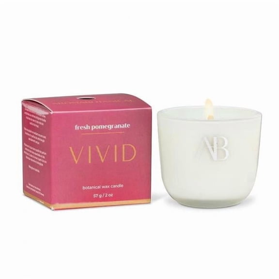 MDR Trading Inc. Mini Fresh Pomegranate Candle
