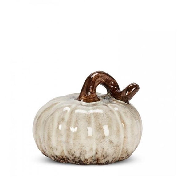 MDR Trading Inc. AB-27-HARVEST-59-IVORY_Q01 Mini Ivory Pumpkin Figurine