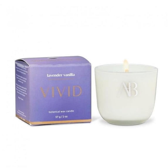 MDR Trading Inc. AB-16-ASV-MINI-LV_Q01 Mini Lavender Vanilla Candle