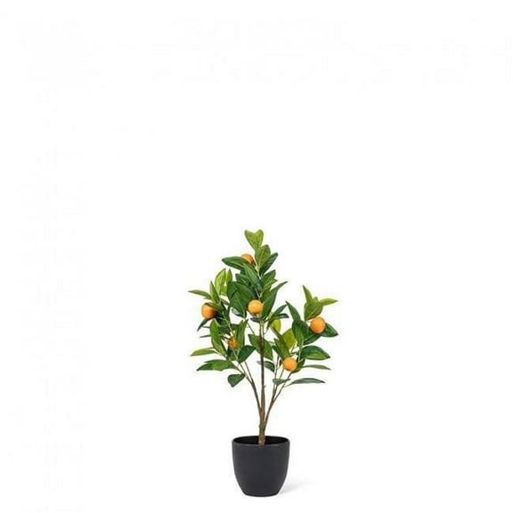 MDR Trading Inc. AB-27-VALENCIA-01-ORANGE Mini Orange Tree Faux Plants And Trees