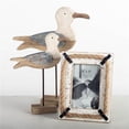 thumbnail image 1 of MDR Trading Inc. FP-WEN-038-S_Q01 Nautical Theme Washed White With Rope And Metal Accents Photo Frame, 1 of 2