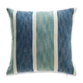 thumbnail image 1 of MDR Trading Inc. HU-LA1818ST03NOF Navy, Blue And White Stripes With Feather Down Insert Pillow, 1 of 1