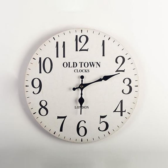MDR Trading Inc. FP-MIN-286_Q01 Old Town Clocks London With Large Numbers Wall Clock