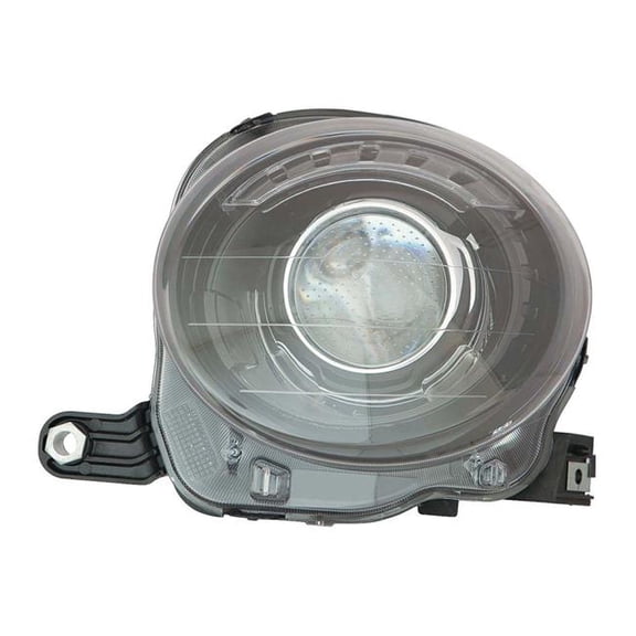 MDR Trading Inc. TA-FI2502101C Replacement Driver Side Halogen Head Light Assembly For FIAT 500_(FIAT) 2012-2019(FI2502101C)