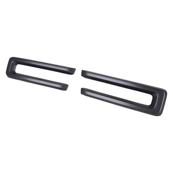 MDR Trading Inc. TA-CH1210138C Replacement Grille Trim Ring 2-Piece Set [Nostrils] Painted Gray For RAM PICKUP-RAM-5500 2019-2023(CH1210138C)