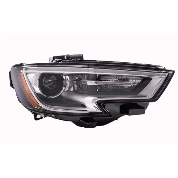 MDR Trading Inc. TA-AU2503207 Replacement Passenger Side Bi-hid Headlight Lens And Housing For AUDI S3 2017-2020(AU2503207)