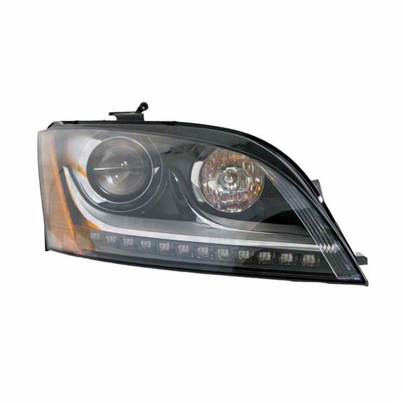 MDR Trading Inc. TA-AU2503213 Replacement Passenger Side Bi-hid Headlight Lens And Housing For AUDI TT_QUATTRO 2008-2017(AU2503213)