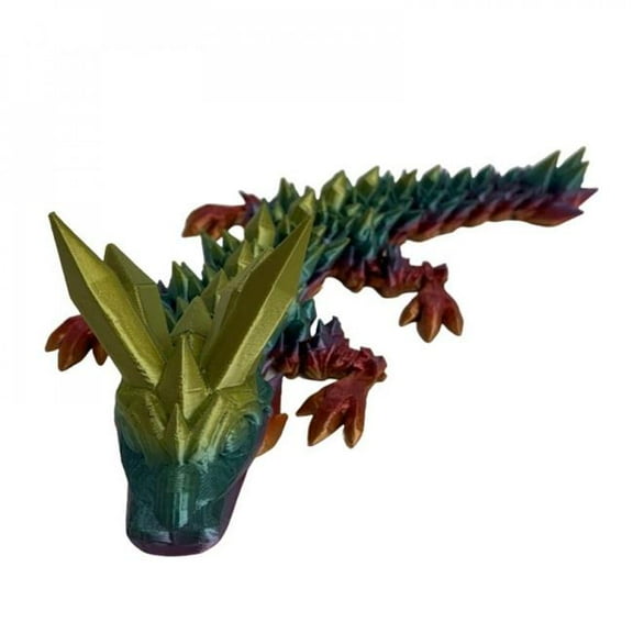 MDR Trading Inc. SC-105.43.416 3D Printed Baby Autumn Dragon Figurine