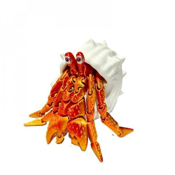 MDR Trading Inc. SC-105.74.724 3D Printed Hermit Crab In A Shell Figurine