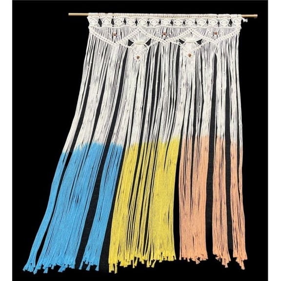 MDR Trading Inc. SC-106.52.435 Multi Color Stringed Macrame Wall Decor