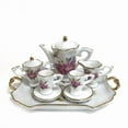 thumbnail image 1 of MDR Trading Inc. SC-XL3889-13 Set Of 8 Miniature Tea Set With Small Roses & Hummingbird Decoration, 1 of 1