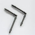 thumbnail image 1 of MDR Trading Inc. FP-KIN-076 Set Of 2 Dark Brown Cast Iron Shelf Bracket, 1 of 4