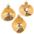 thumbnail image 1 of MDR Trading Inc. AB-27-STELLAR-SM-GOLD Set Of 3 Assorted Organic Shapes Ornaments, 1 of 1