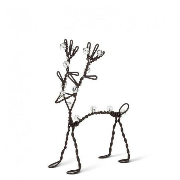MDR Trading Inc. AB-54-PRANCER-761_Q01 Small Twist Reindeer With Gems Figurine