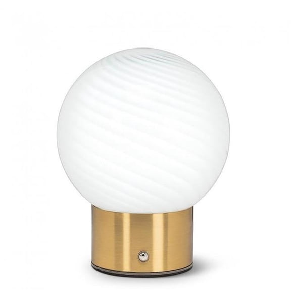 MDR Trading Inc. AB-27-TRILITE-415 Swirl Ball Led Lamp