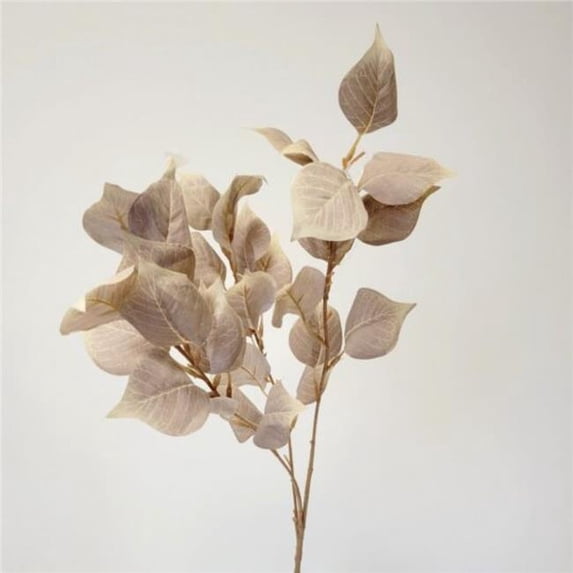 MDR Trading Inc. CM-GW227TP_Q01 Taupe Bodhi Leaf Spray Faux Plants And Trees