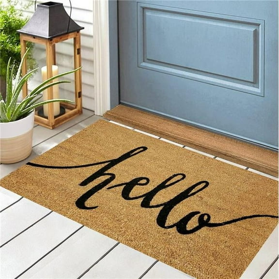 MDR Trading Inc. VA-DMC-1848-NIV12 Hello Coir Doormat 18'X48'