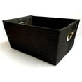 thumbnail image 1 of MDR Trading  Rectangular Black Fabric with Matching Fabric Liner Basket, 1 of 1