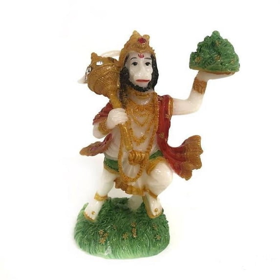 MDR Trading SC-M1063 Lord Hanuman Lifting a Mountain Figurine