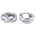 thumbnail image 1 of MDR Trading SS-EKP218 5 mm Silver Double Loop Huggie Earrings, 1 of 1