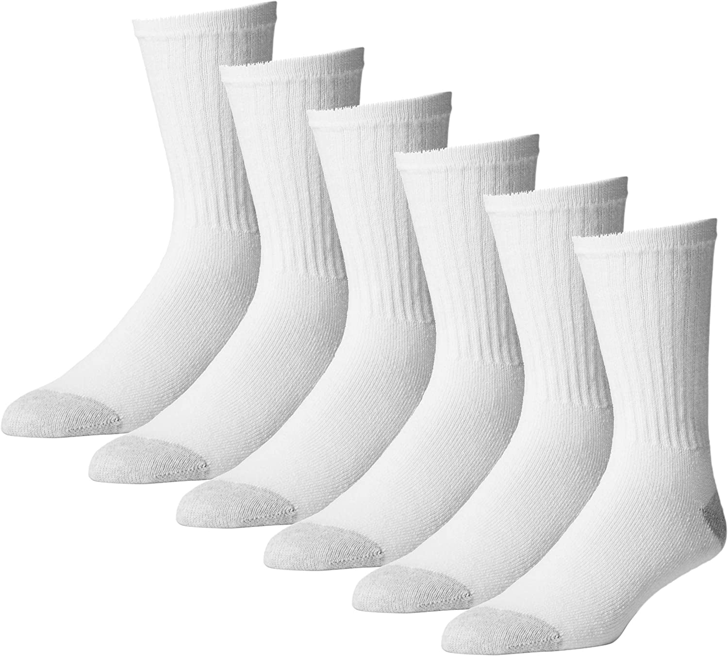 MDR Unisex Adult Crew Socks Cotton Socks Everyday Use 3 Pair Pack