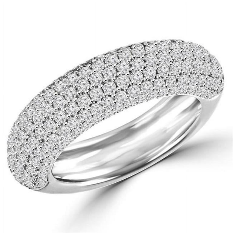 14k White Gold 1/5 CTW Black Diamond Anniversary Band 14k White Gold 1/5 CTW Black Diamond Anniversary Band