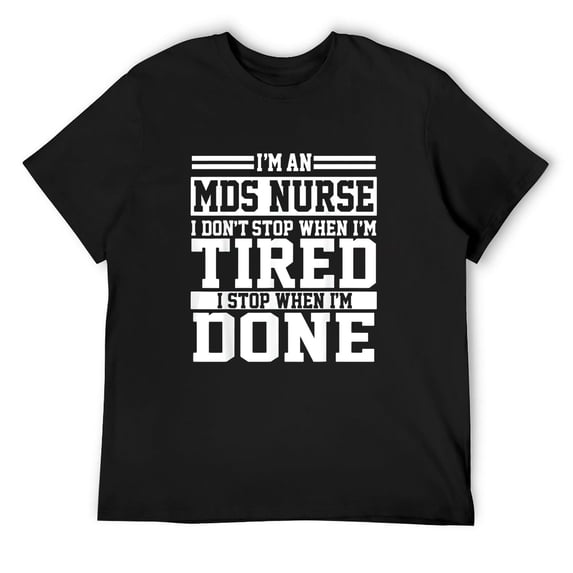 MDS Nurse Apparel - Great Funny Nurses Design T-Shirt Black 2X-Large